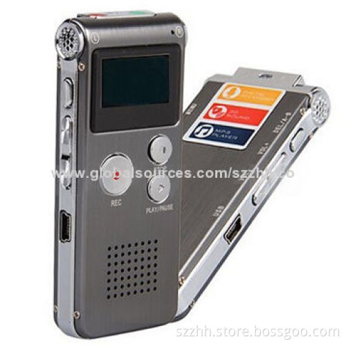 Digital Voice Recorders, Built-in 4-8GB Flash Memory with Voice Activated Function